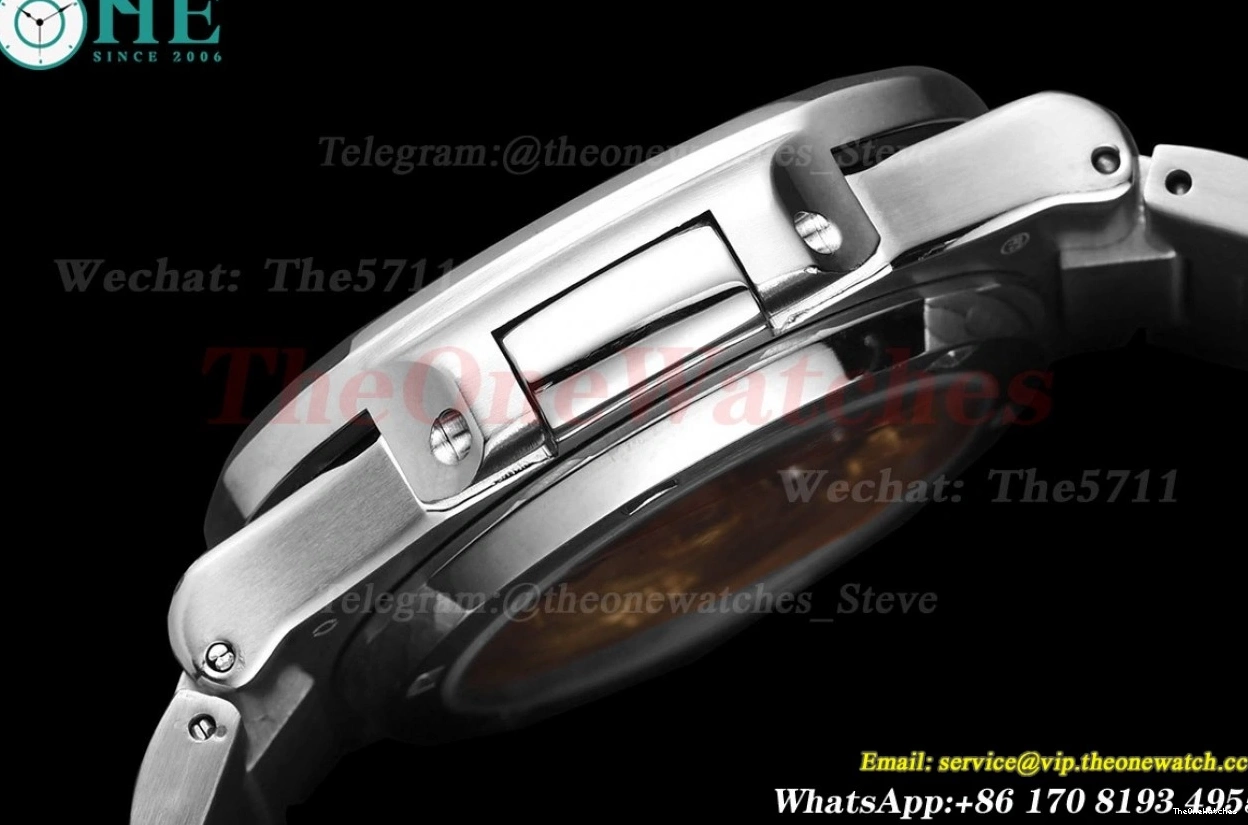 SS MY8215 Nautilus 5711 40mm SS GDF Dial White 0123